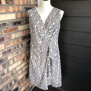 Ralph Lauren snakeskin dress size 16 NWT MSRP $138